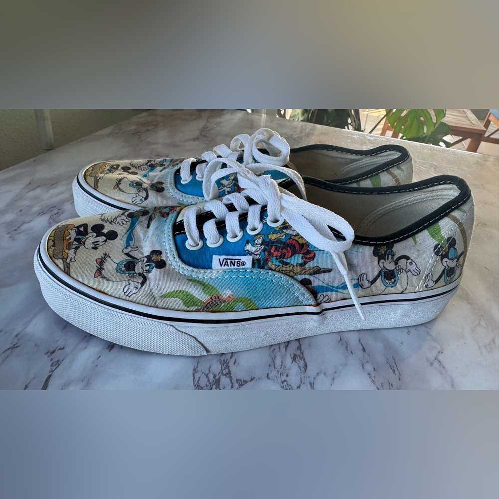 Hawaiian Mickey & Minnie Mouse Vans